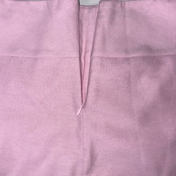 Golfini Womens Golf Skirt A-Line Cameo Pink Size 6 Cotton Blend Pockets Pleats - Picture 5 of 8
